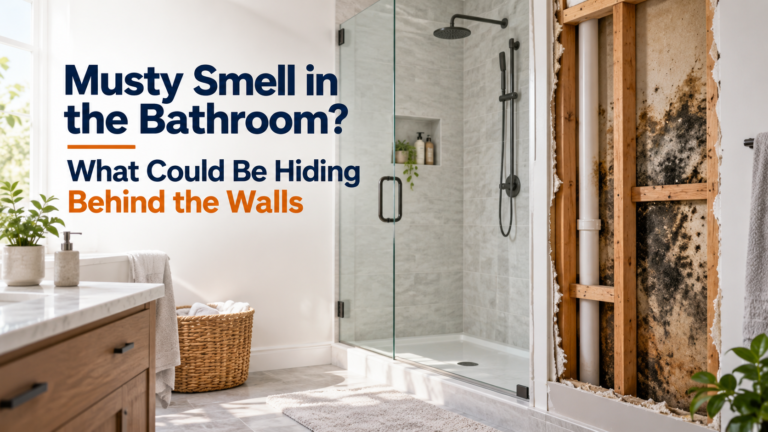 Musty Smell in the Bathroom? What Could Be Hiding Behind the Walls